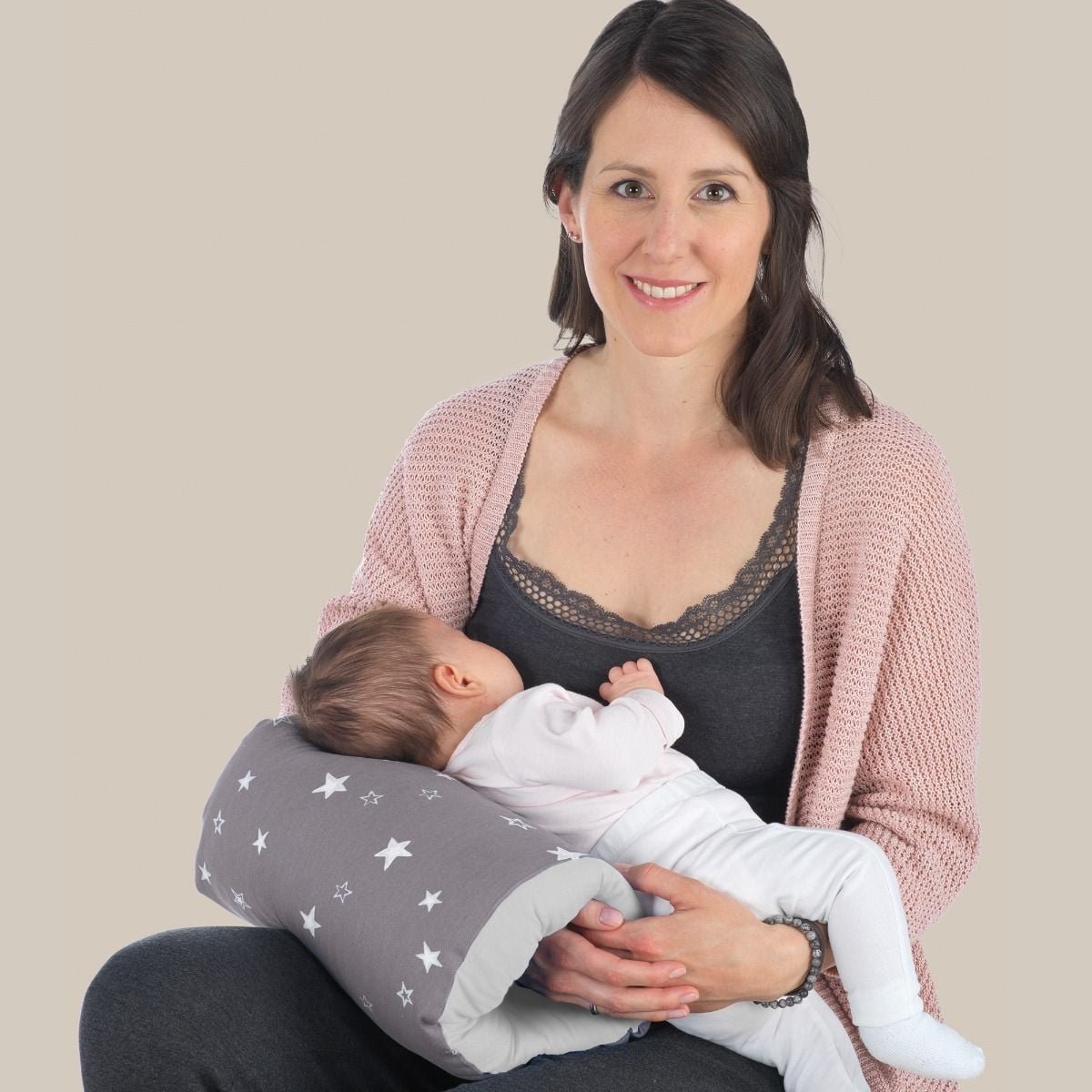 THERALINE Nursing Roll Pure Cotton 150 cm - Pebble Grey