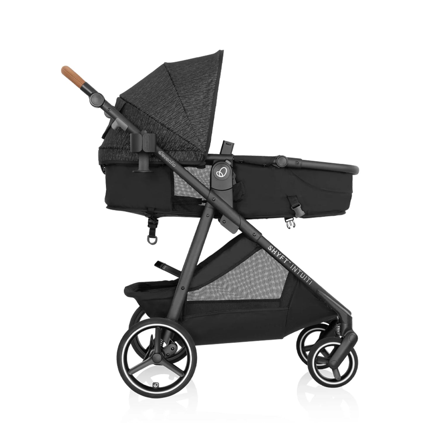 Evenflo Shyft Intuiti Travel System with Revolve180 LiteMax NXT