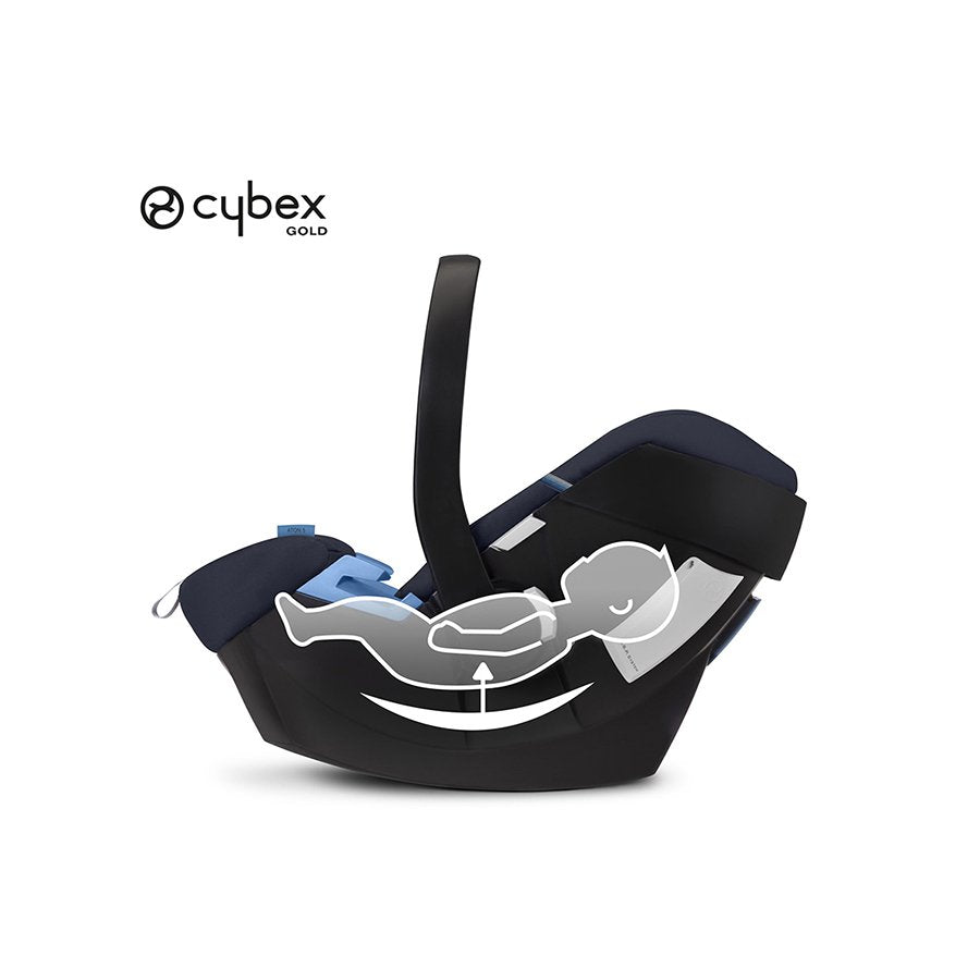 Cybex Gold Aton 5 Infant Car Seat – Deep Black