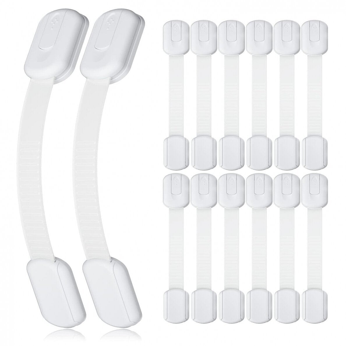 SIPO: Flexible Baby Safety Strap Locks (6 Pack - SBS-217)