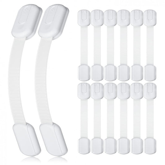 SIPO: Flexible Baby Safety Strap Locks (6 Pack - SBS-217)
