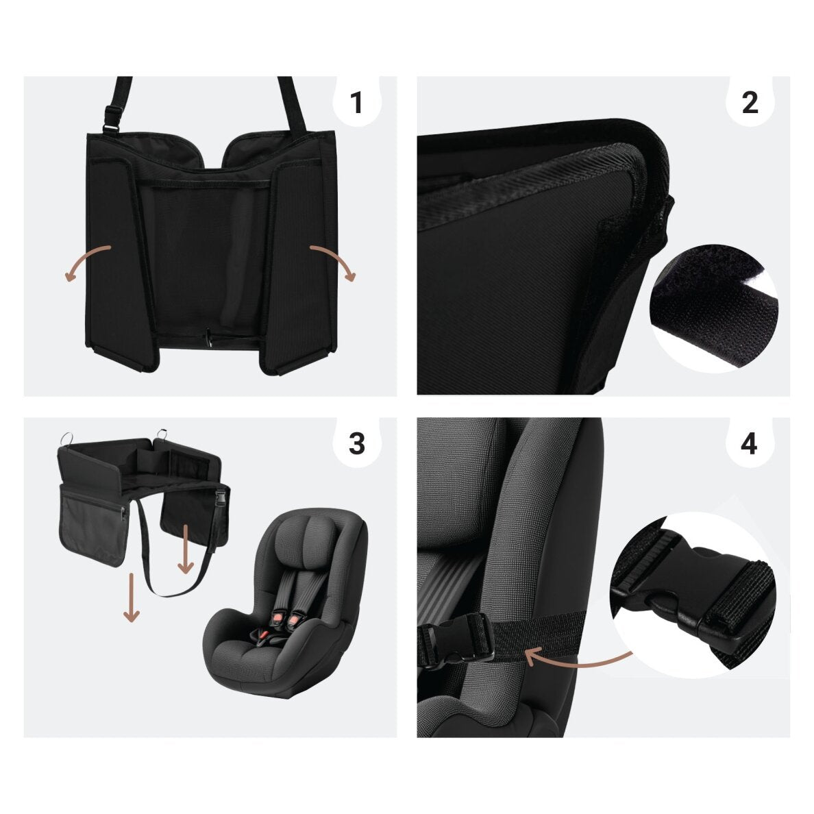 SIPO: Travel Tray for Car Seat (SCA-10T)