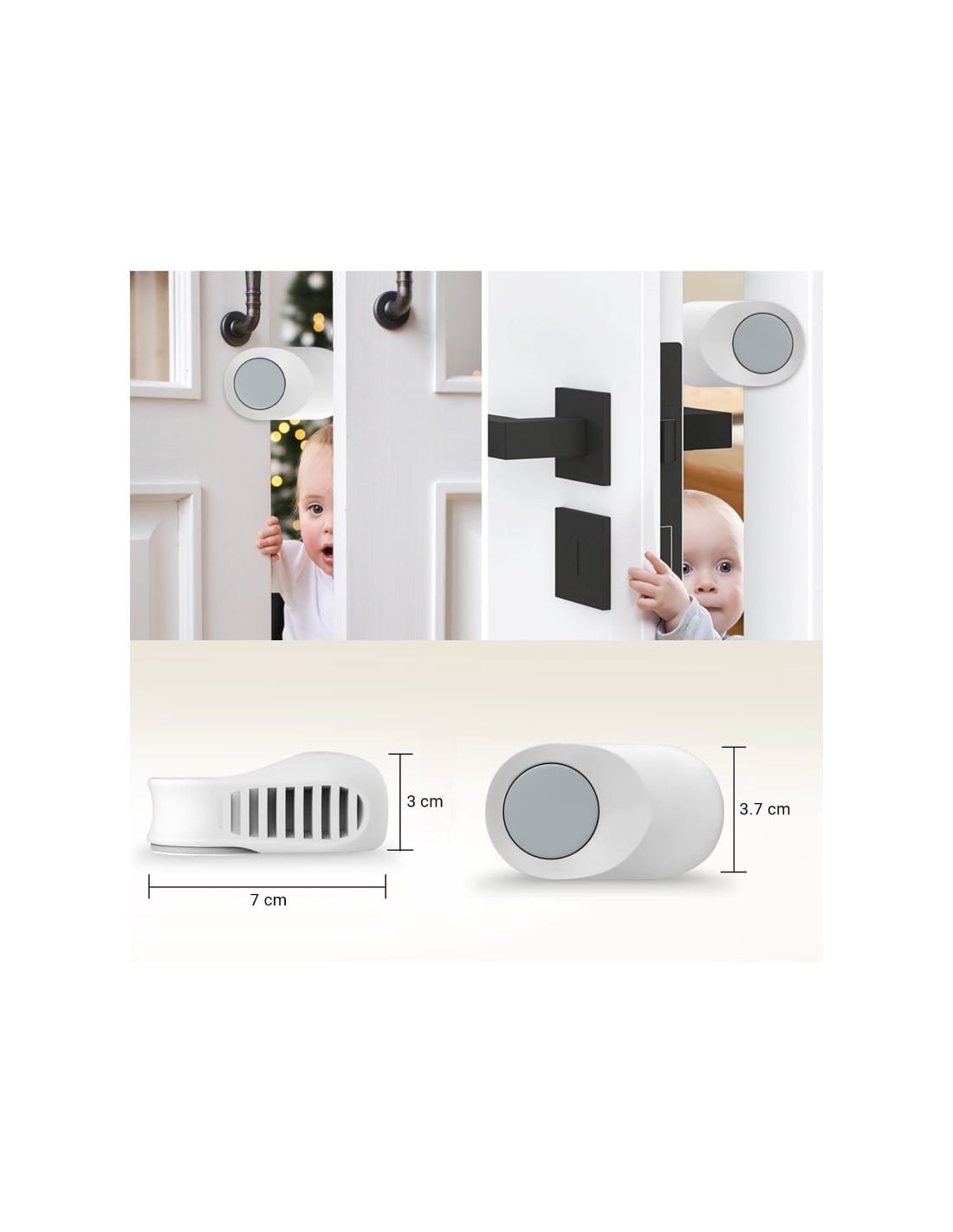 SIPO: Rotating Door Stopper - 2 Pack