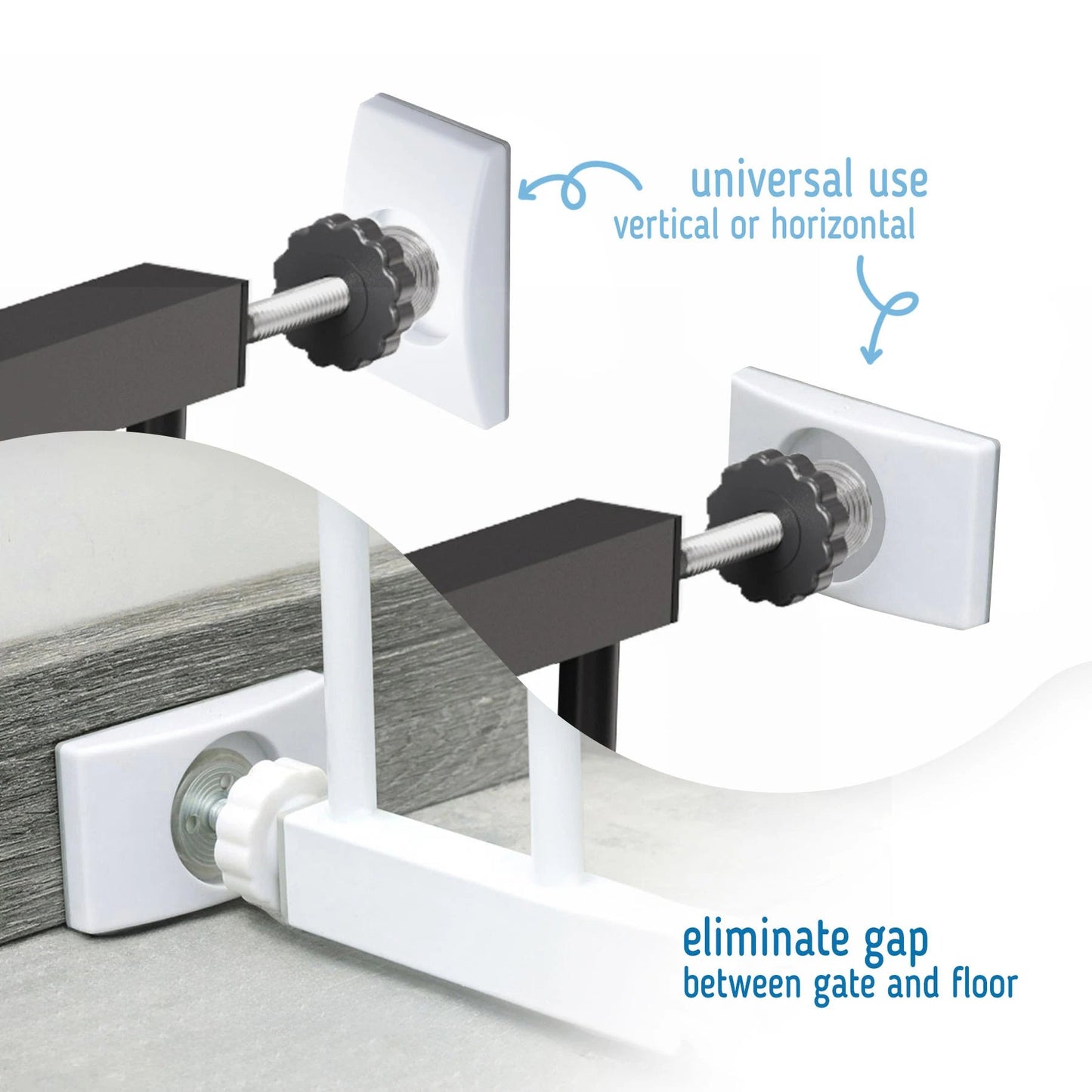 SIPO: Wall Protector Pads for Safety Gates – Set of 4