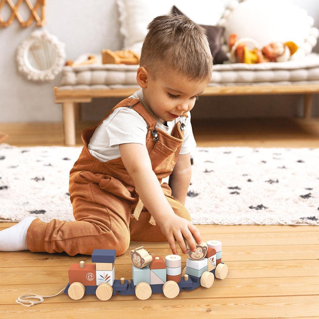 Speedy Monkey Train Stacker