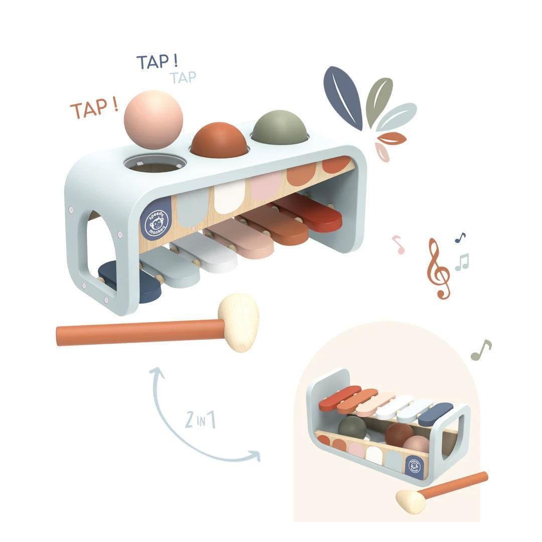 Speedy Monkey Xylo Bench – Tap Tap Xylophone