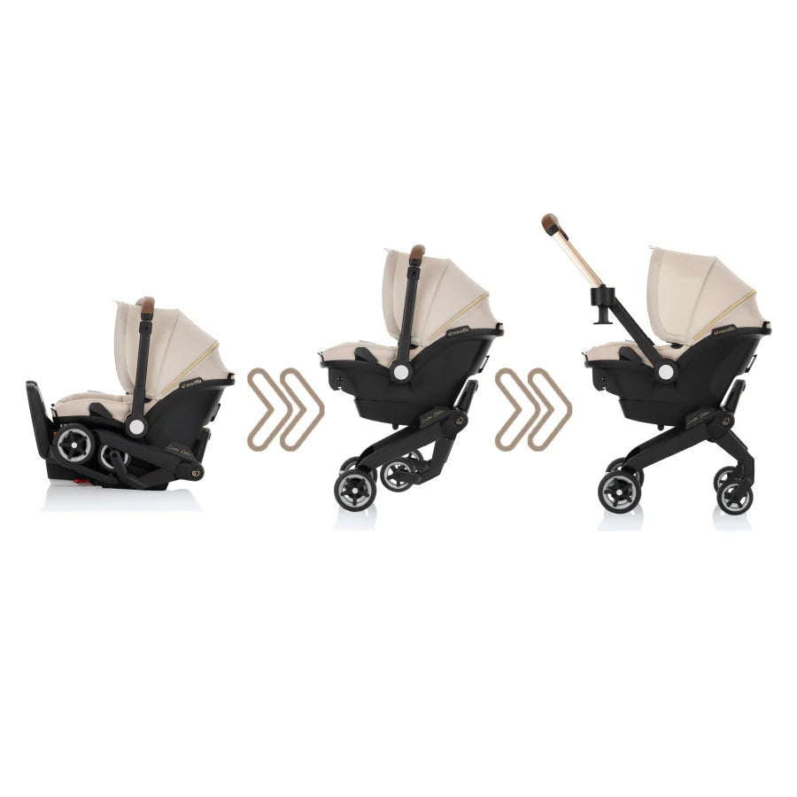 Evenflo® Shyft™ DualRide™ Infant Car Seat & Stroller Combo with Carryall Storage Limited edition