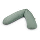 THERALINE The Original Maternity & Nursing Pillow – Melange Green Grey Bamboo