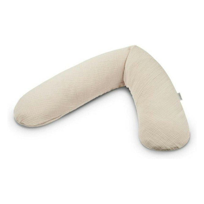 THERALINE The Original Maternity & Nursing Pillow – Sand Beige Muslin