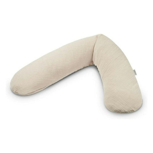 THERALINE The Original Maternity & Nursing Pillow – Sand Beige Muslin