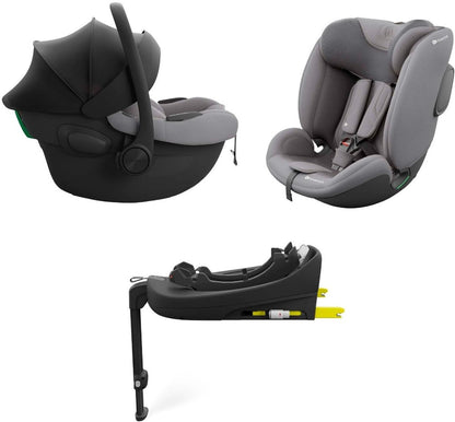 3-in-1 Car Seat Set ENDURA SAFE Grey