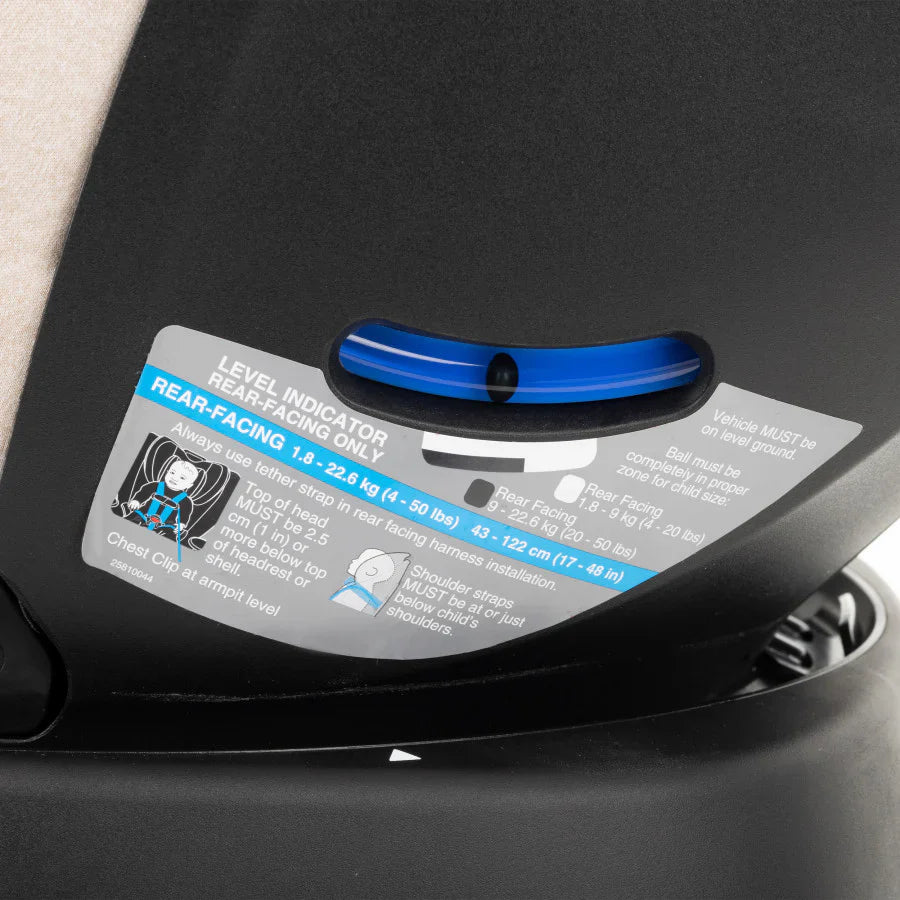 Evenflo  limited edition Gold Revolve 360 Extend Rotational All-in-One Car Seat champagne