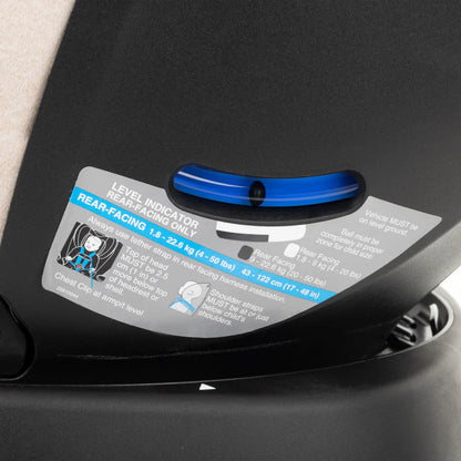 Evenflo  limited edition Gold Revolve 360 Extend Rotational All-in-One Car Seat champagne