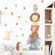 SIPO: Nursery Wall Decals - Animals Pyramid (Dyrepyramide)