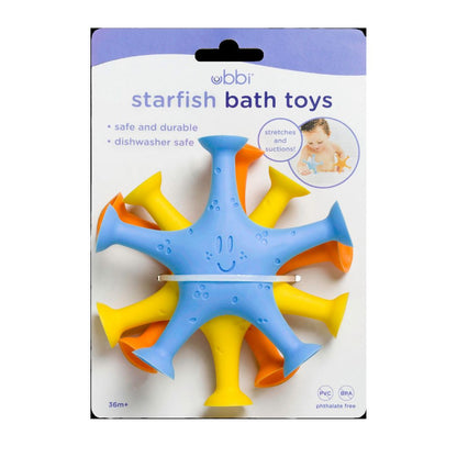 Ubbi Starfish Suction Toys (Set of 3)